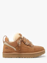 Sneakers Lowmel Uit Leder Ugg Bruin women 1144032